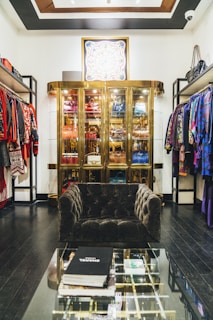 clothes inside room