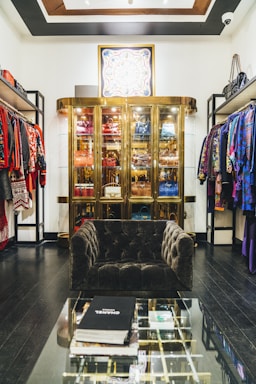 clothes inside room