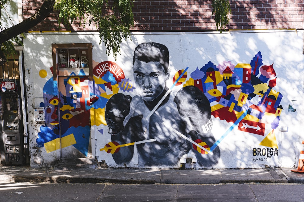 Pintura de Muhamad Ali