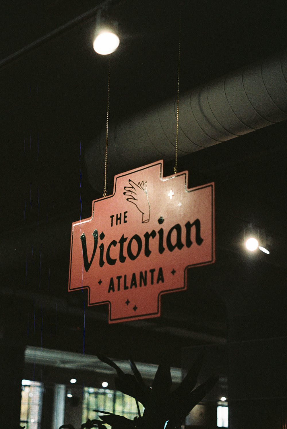 The Victorian Atlanta sign