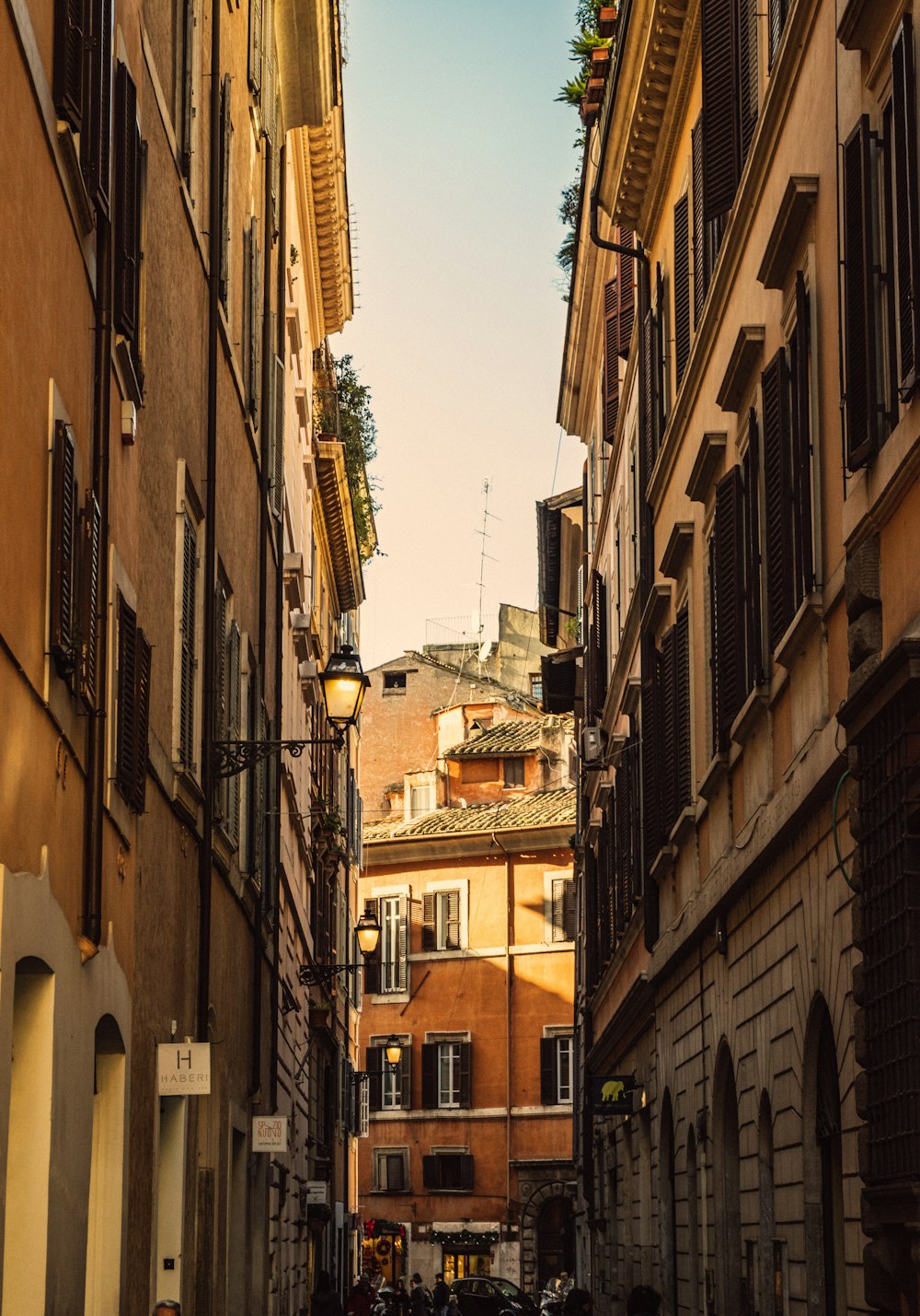 alley during daytime