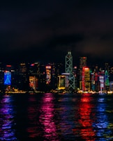 cityscape during nighttime