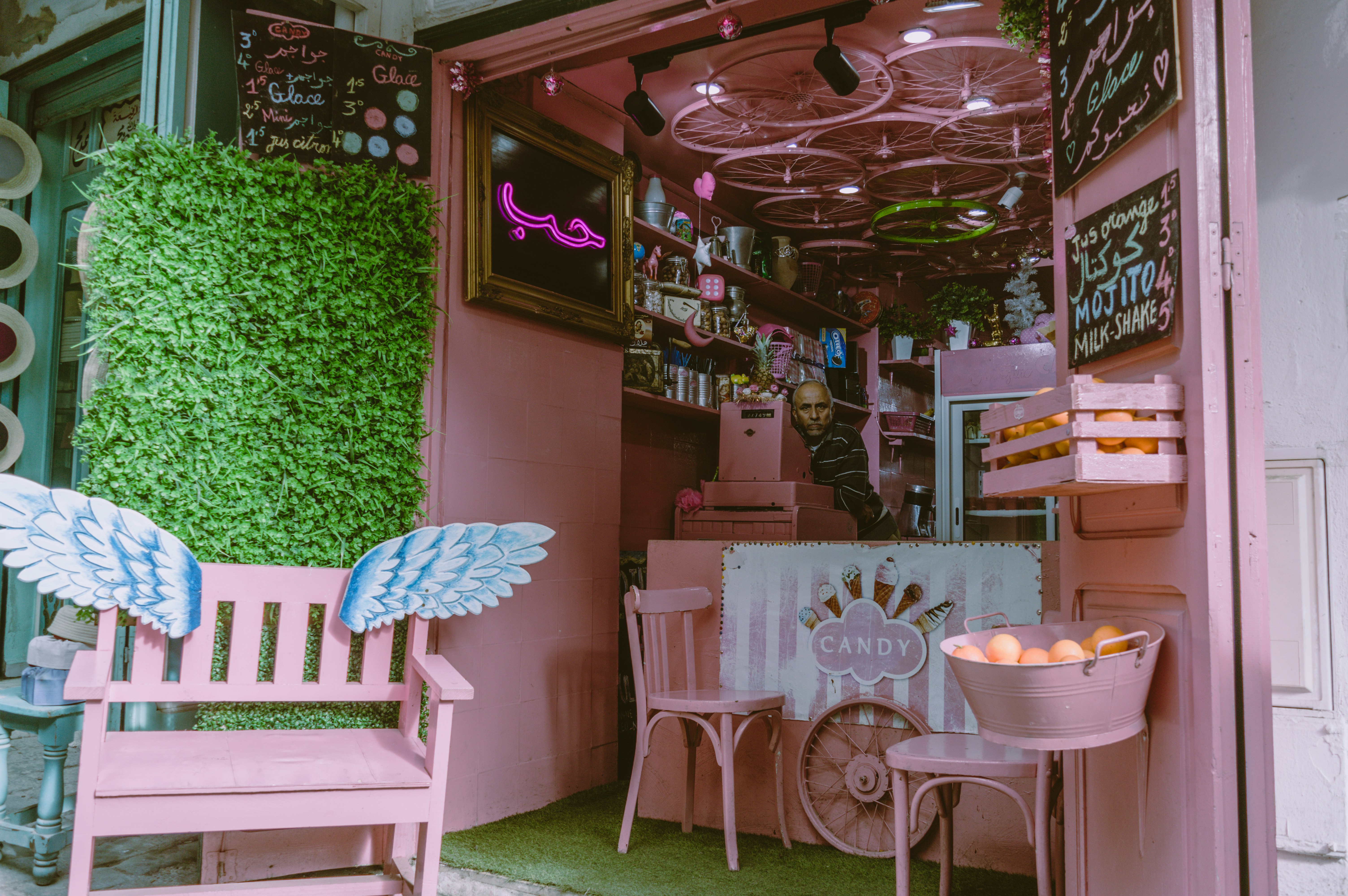 Storefront during daytime