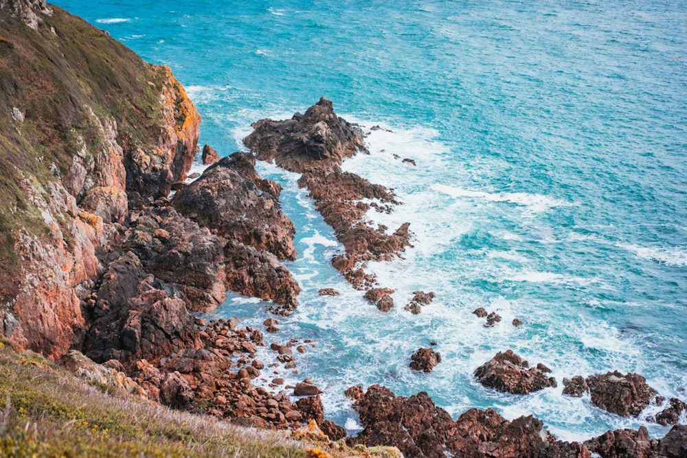 aerial photo of ocean during daytime