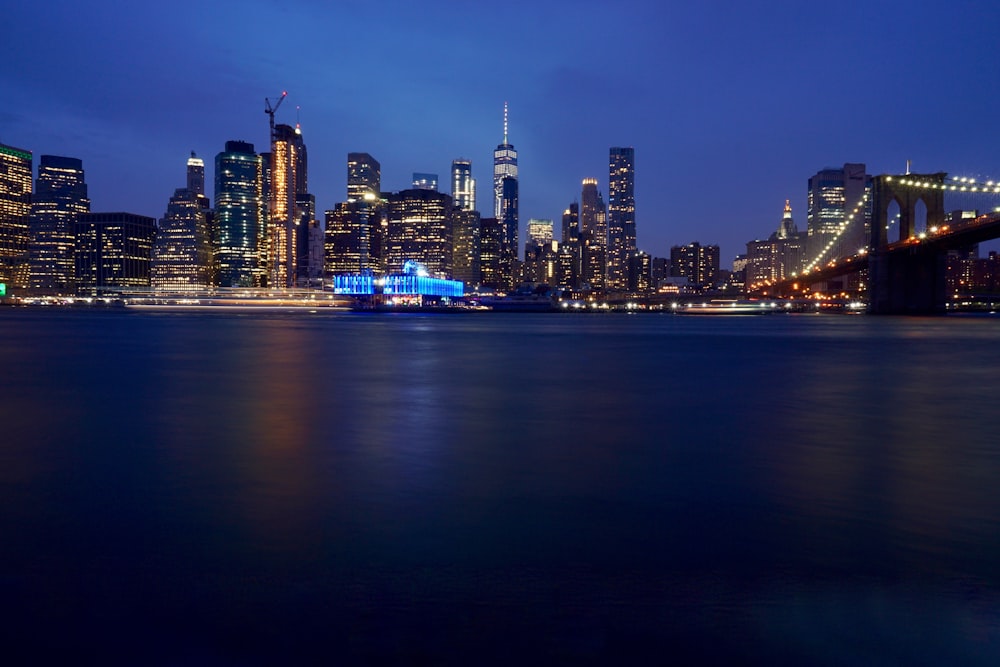 cityscape during nighttime