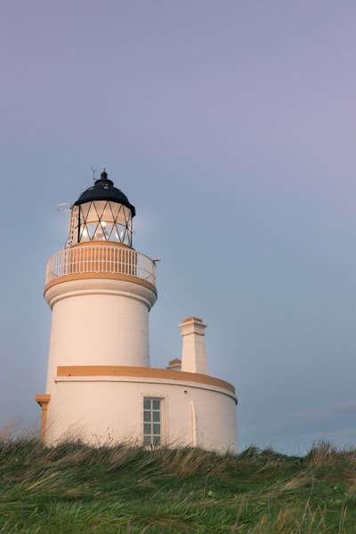 Chanonry Lighthouse - 从 Beach, United Kingdom