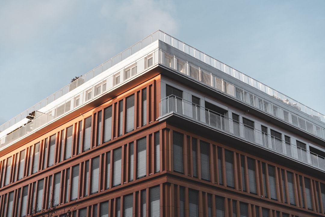 brown and white building during day