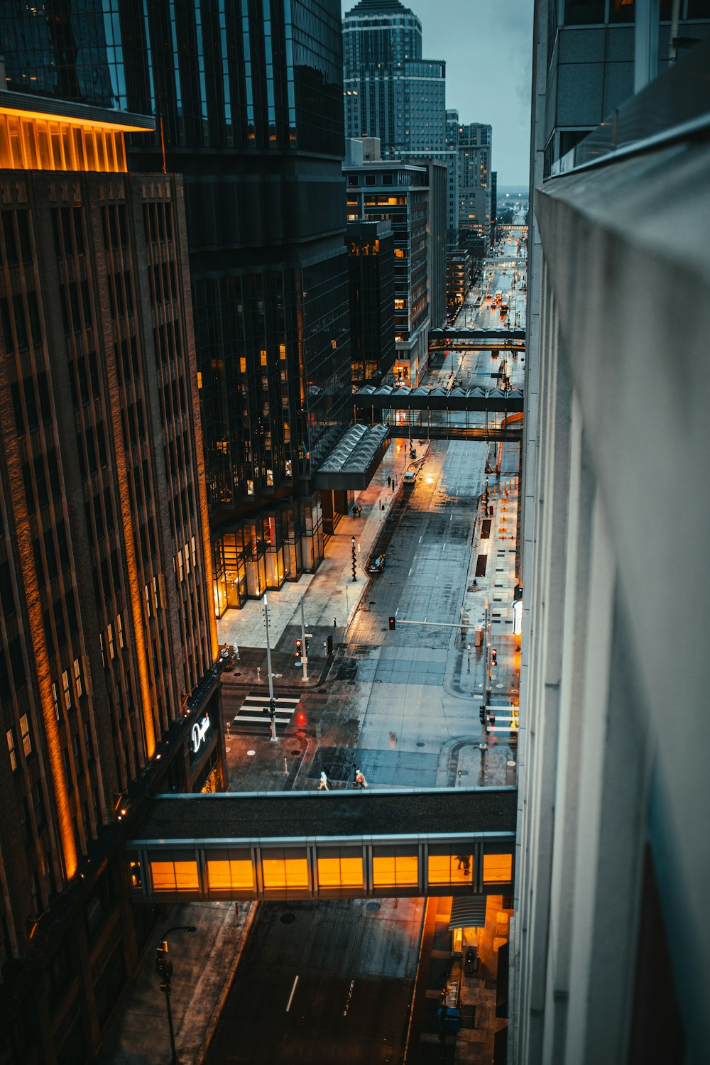 gray and brown high rise buildings