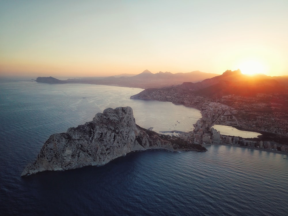 aerial photo of island during daytime