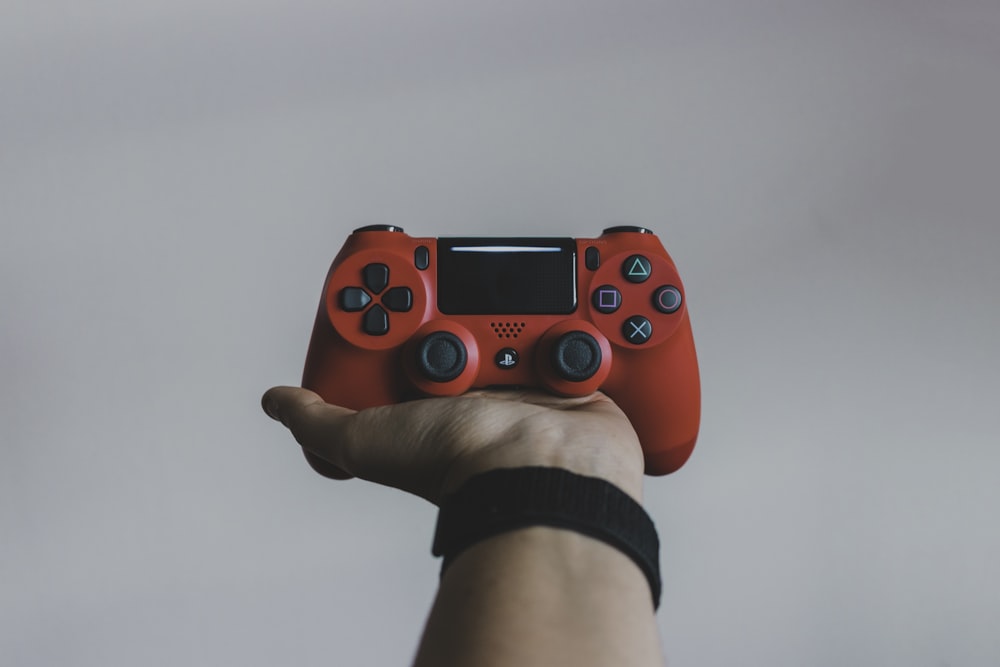 rosso Sony PS DualShock 4