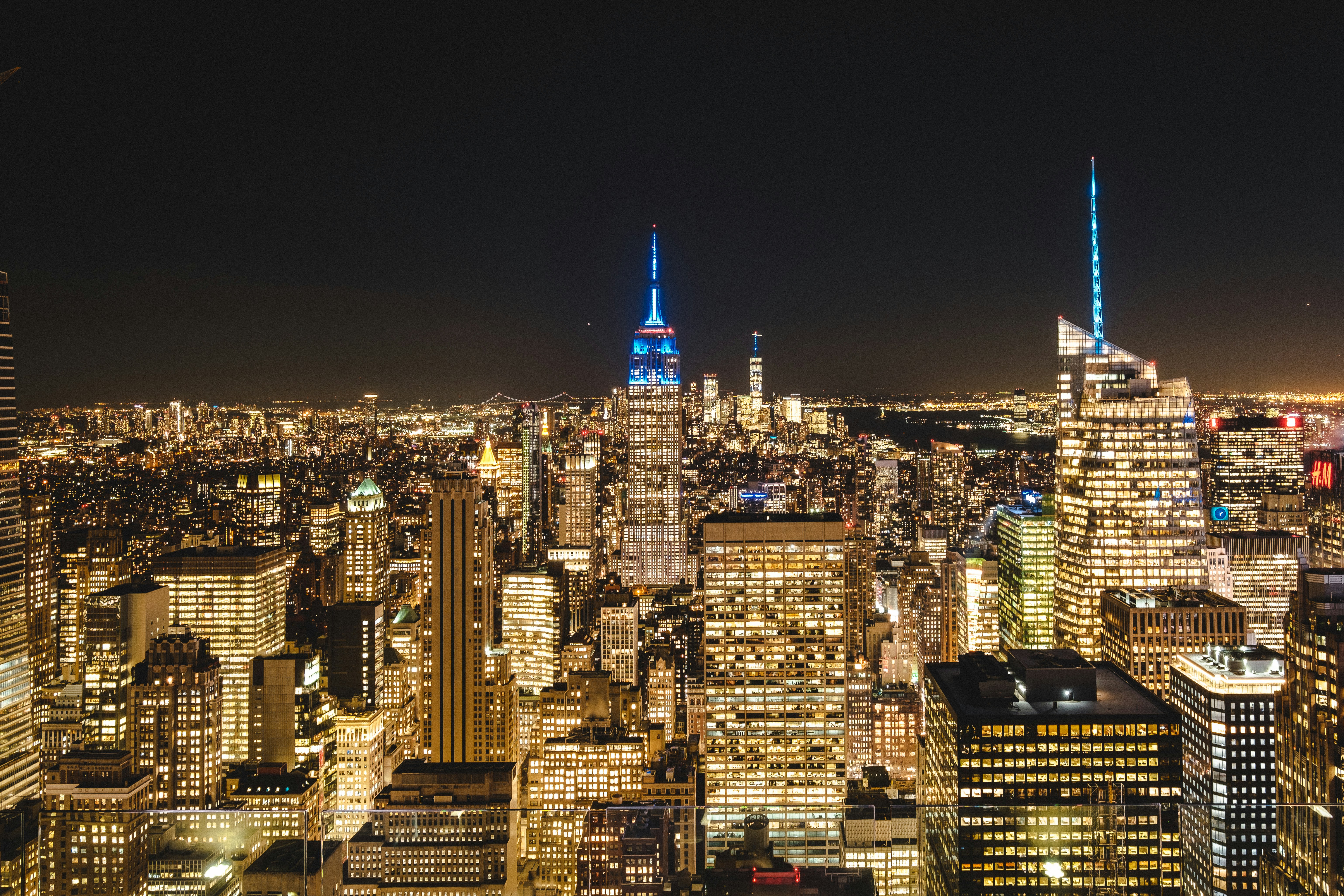 Vista de Nueva York al anochecer desde “Top of the Rock” [Foto: Sven Becker/Unsplash]