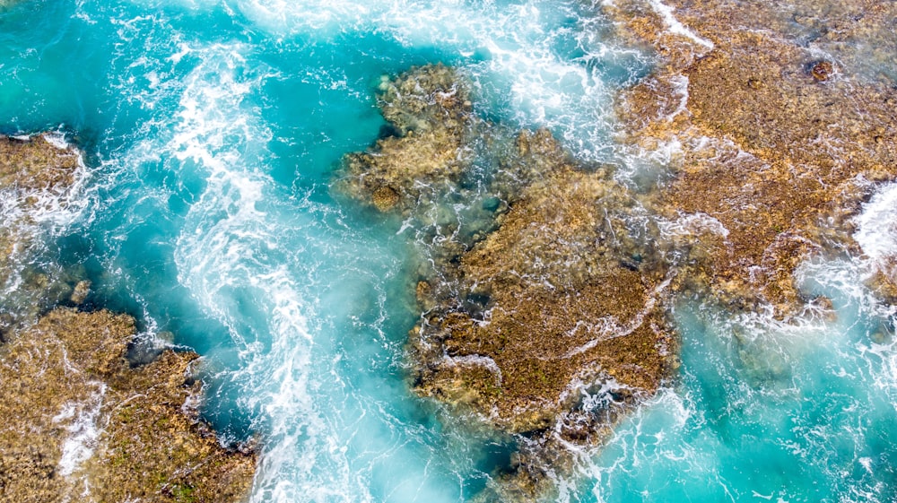 river and rocks