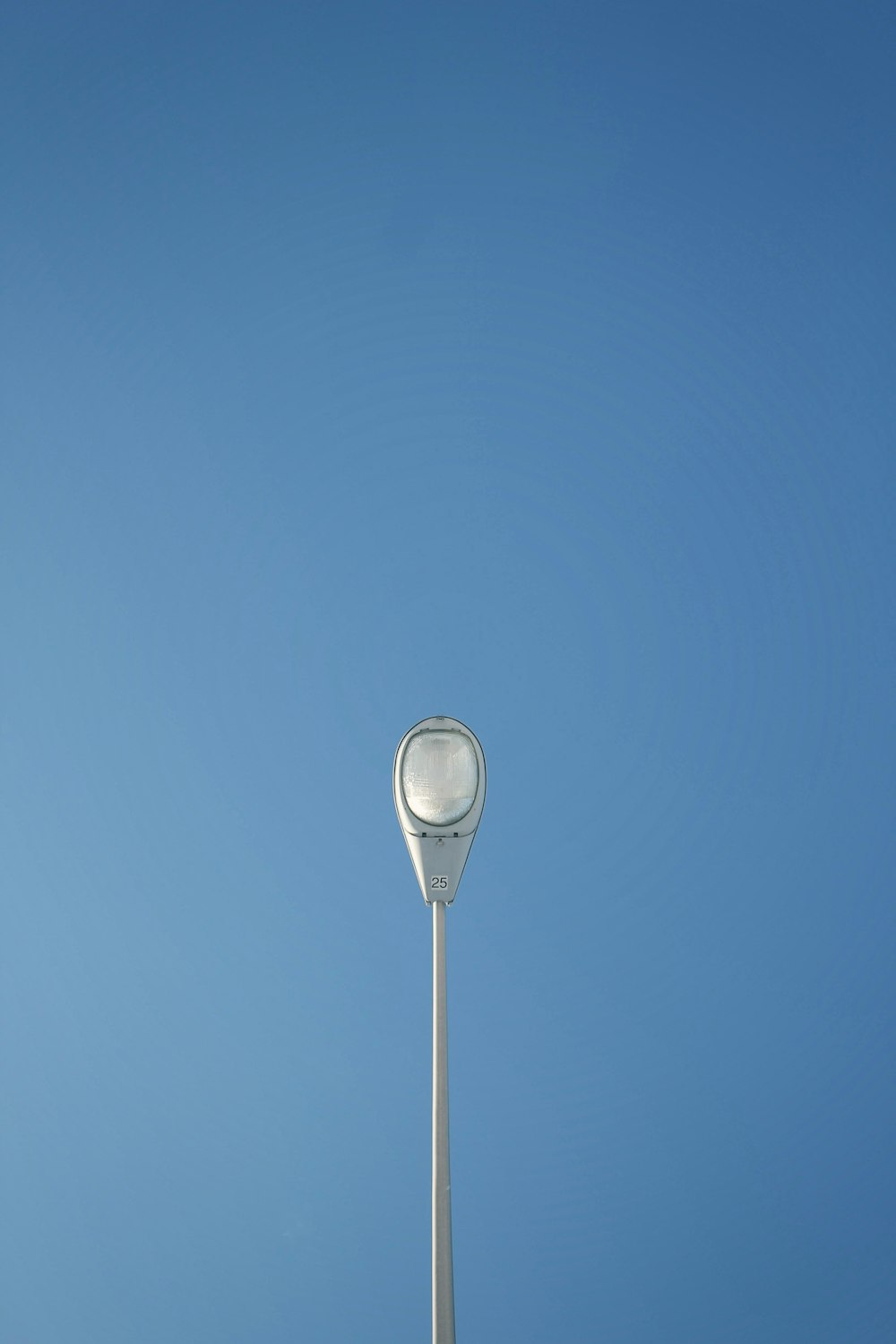lamppost during day