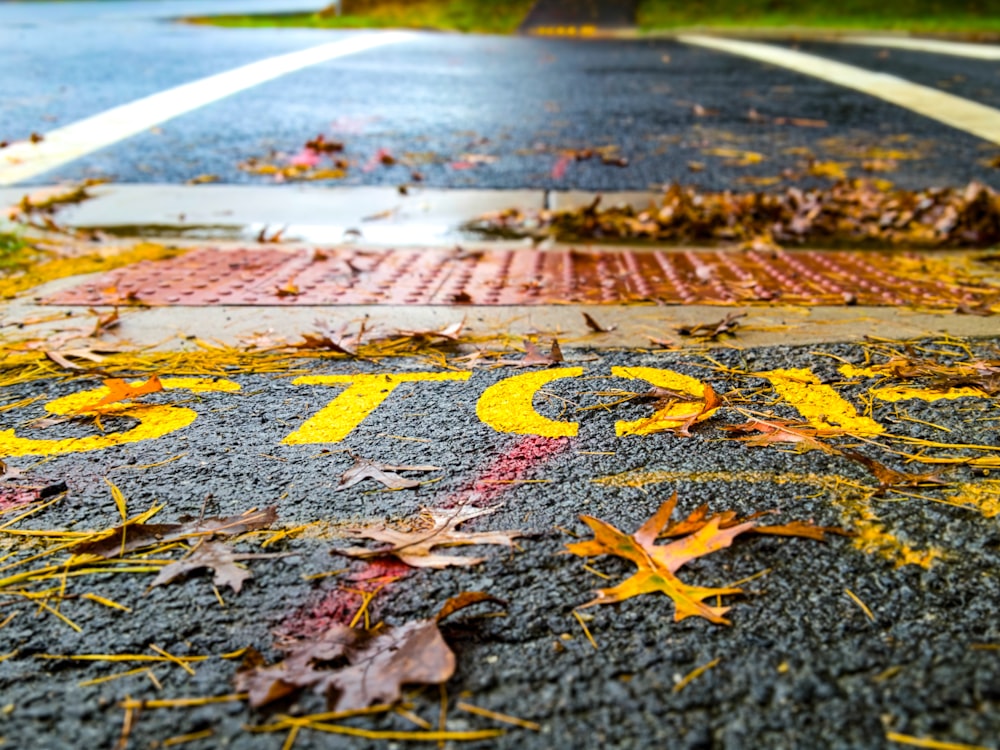 STOP sign