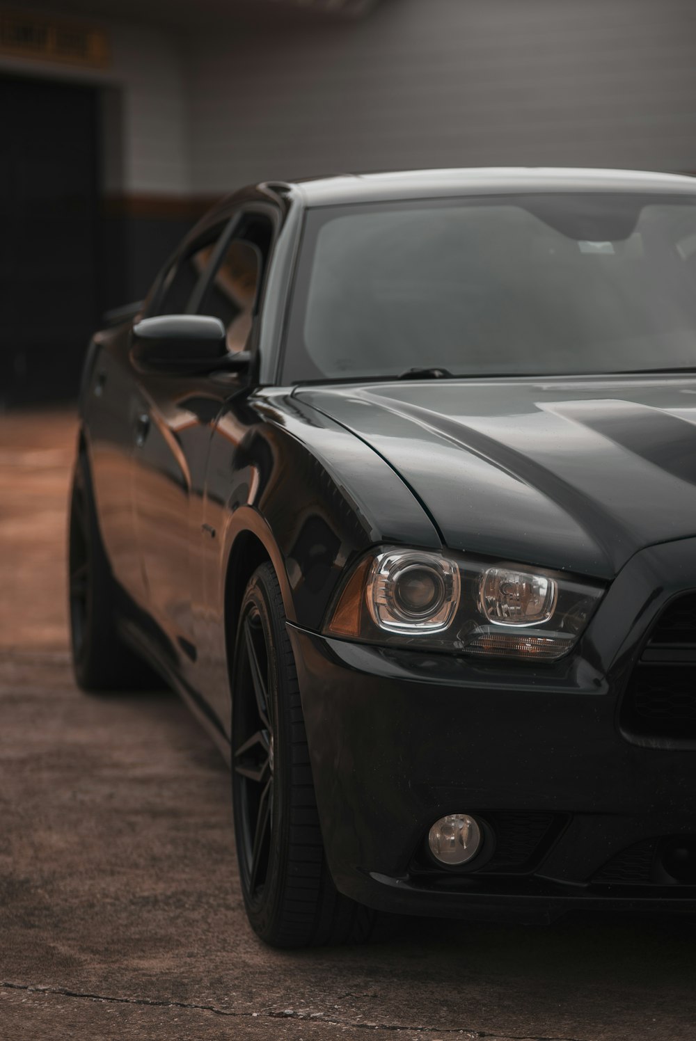 gray coupe