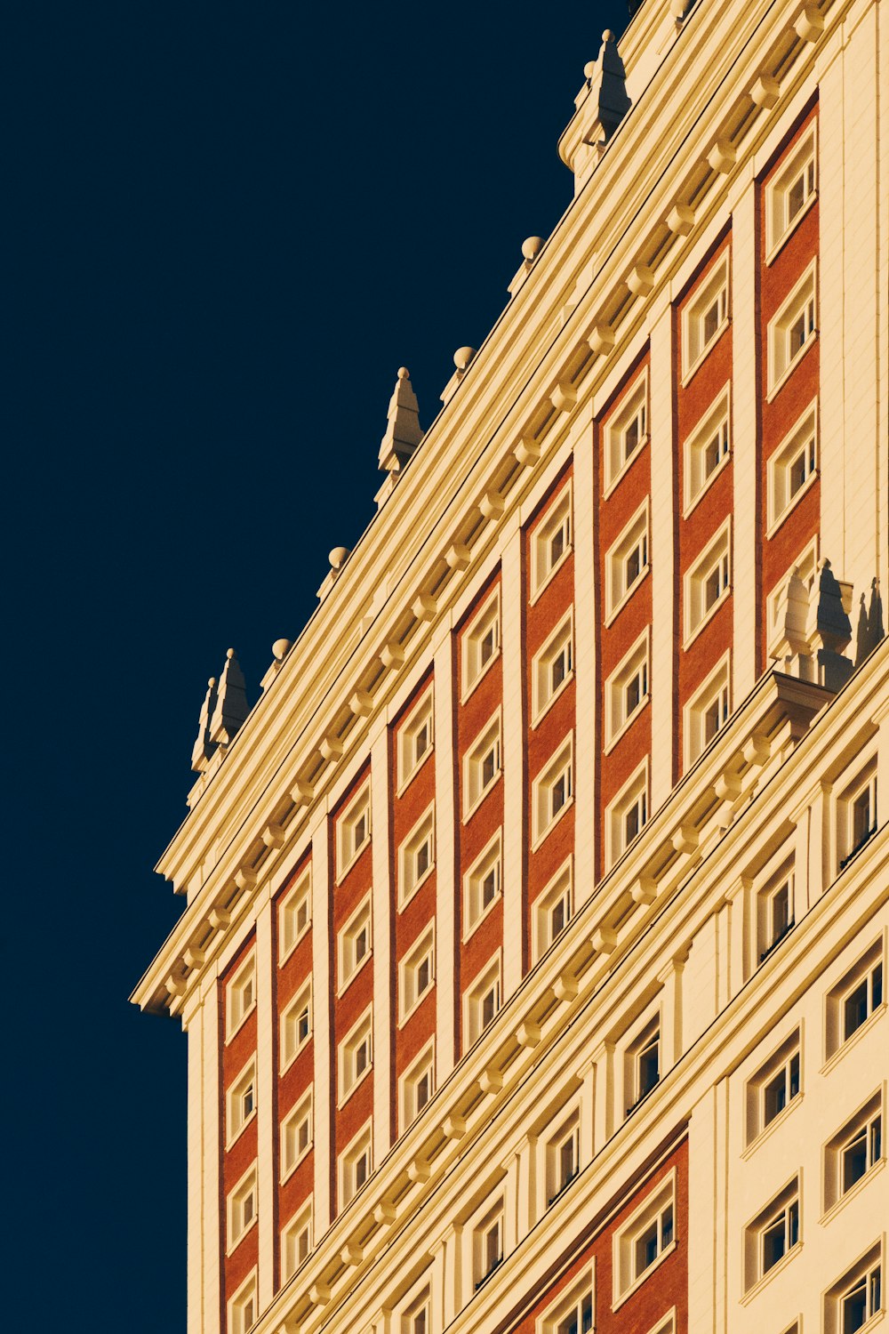 beige and brown building