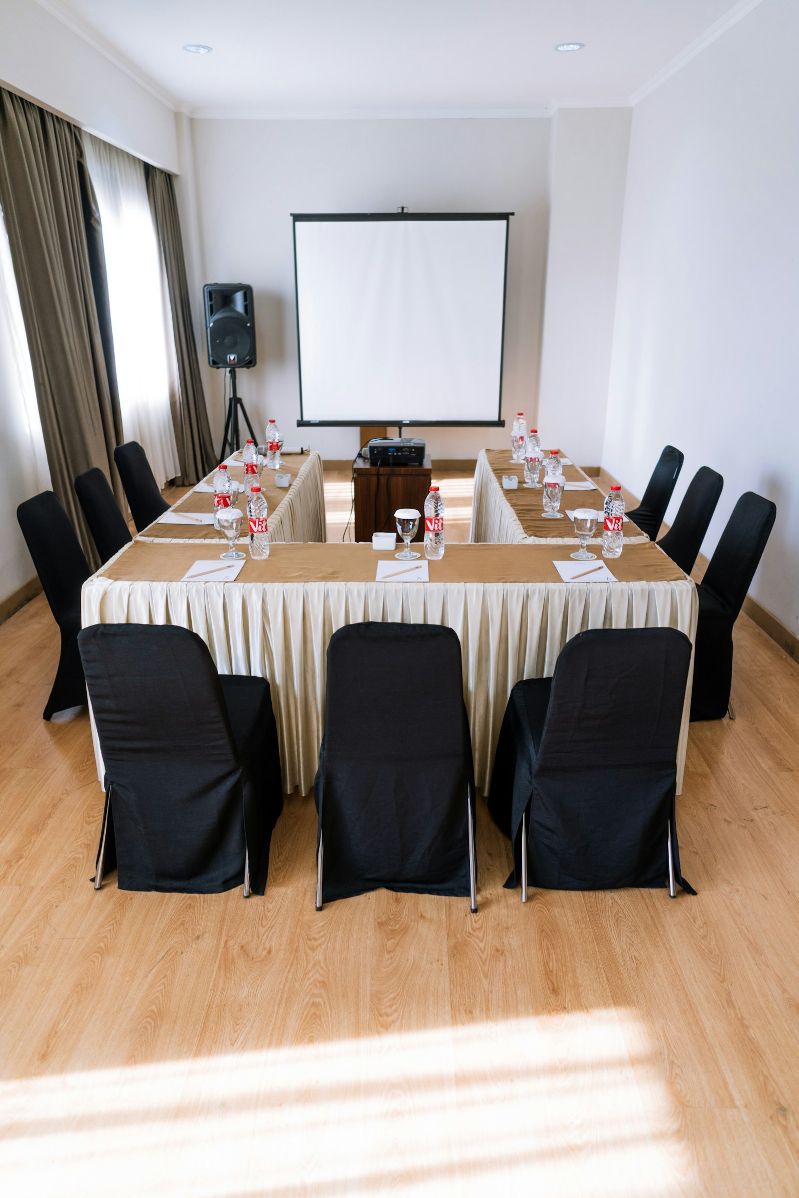 Samyang AF 24mm F2.8 FE sample photo. Empty chairs inside room photography