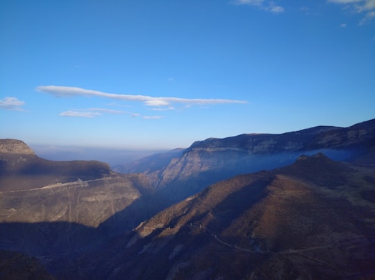 brown mountain during daytime in Tatev Armenia