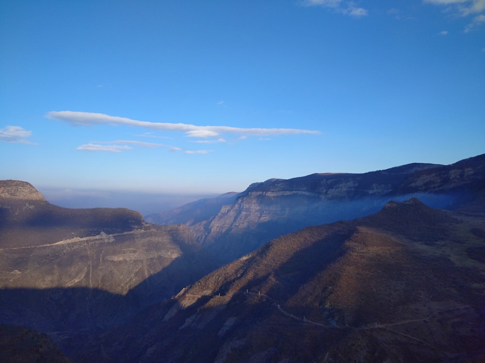 brown mountain during daytime