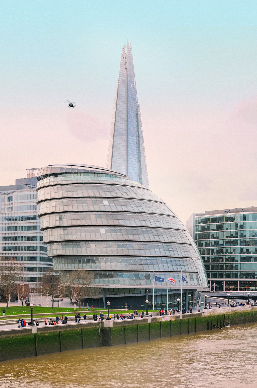 The Shard in London during daytime