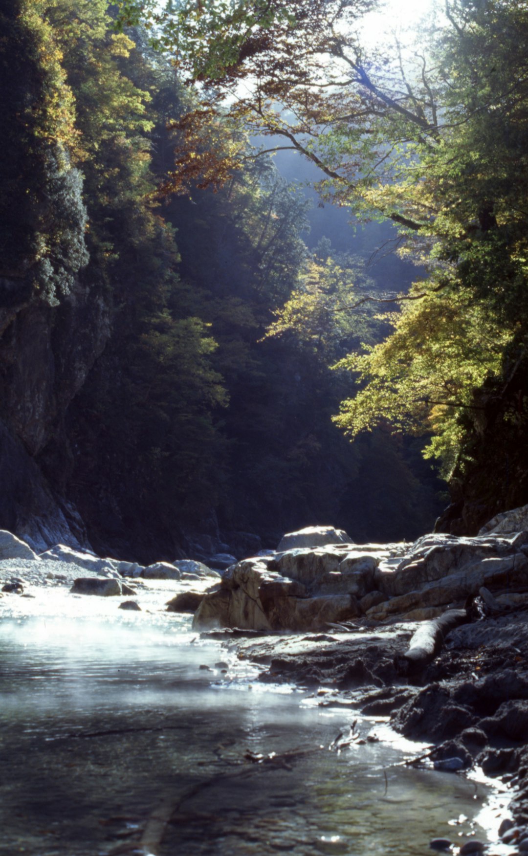 travelers stories about Stream in Kurobe River, Japan