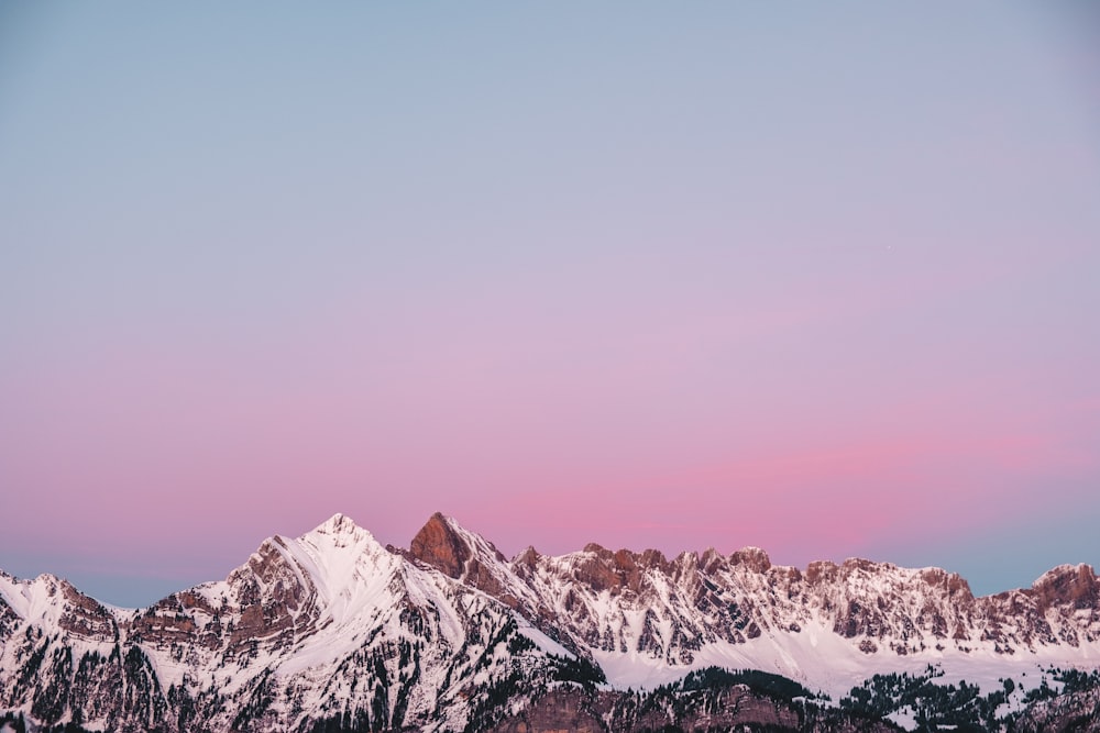 glacier mountains during day