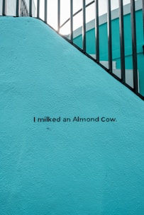 Almond milk made with an Almond Cow, symbolizing natural support for men’s sexual wellness
