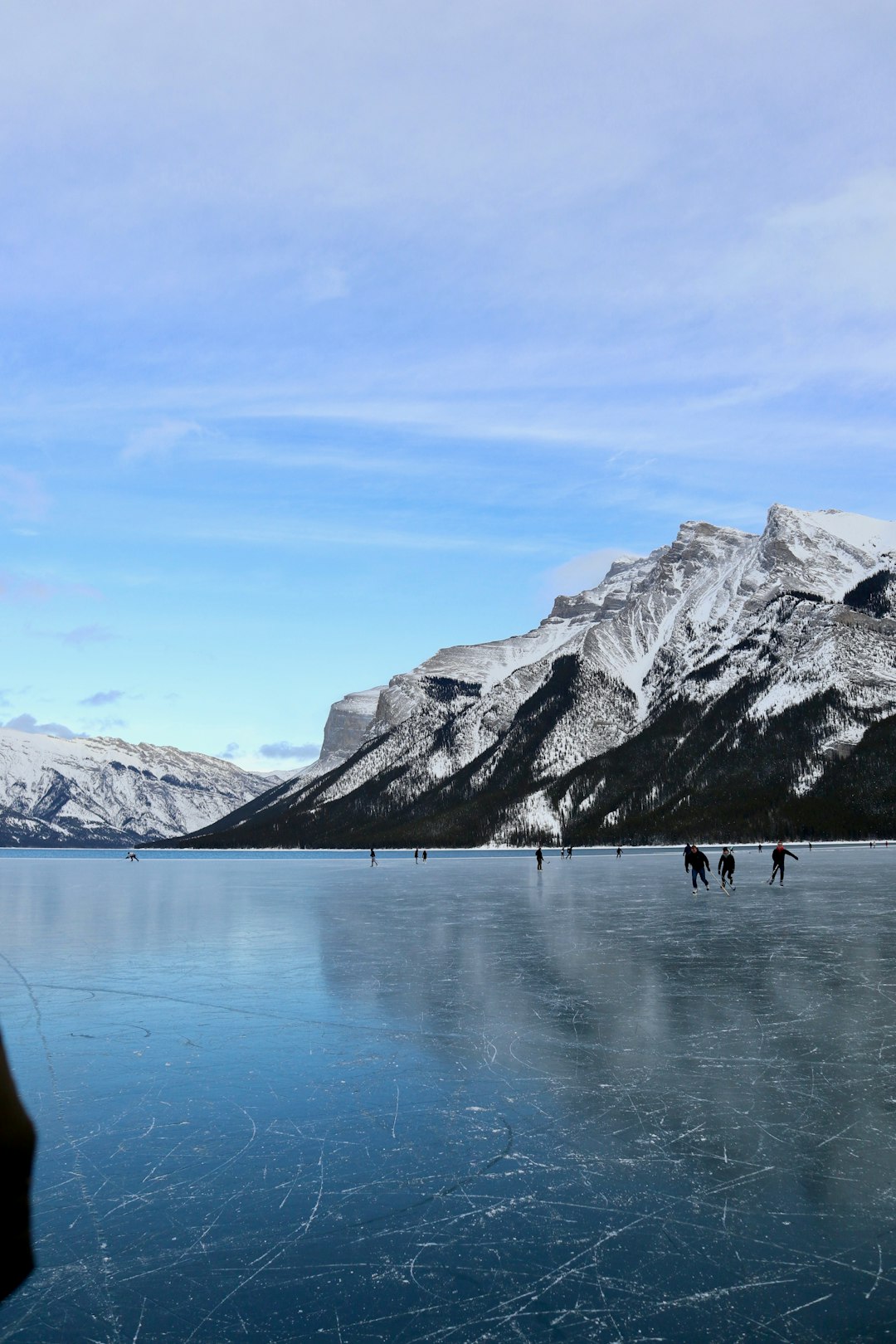 Glacial landform photo spot Lake Minnewanka The Three Sisters