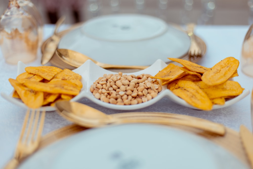 variety of finger snacks on a table