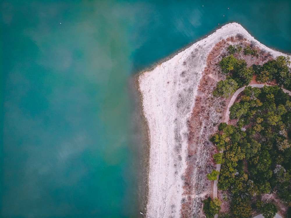 aerial photo of island during daytime