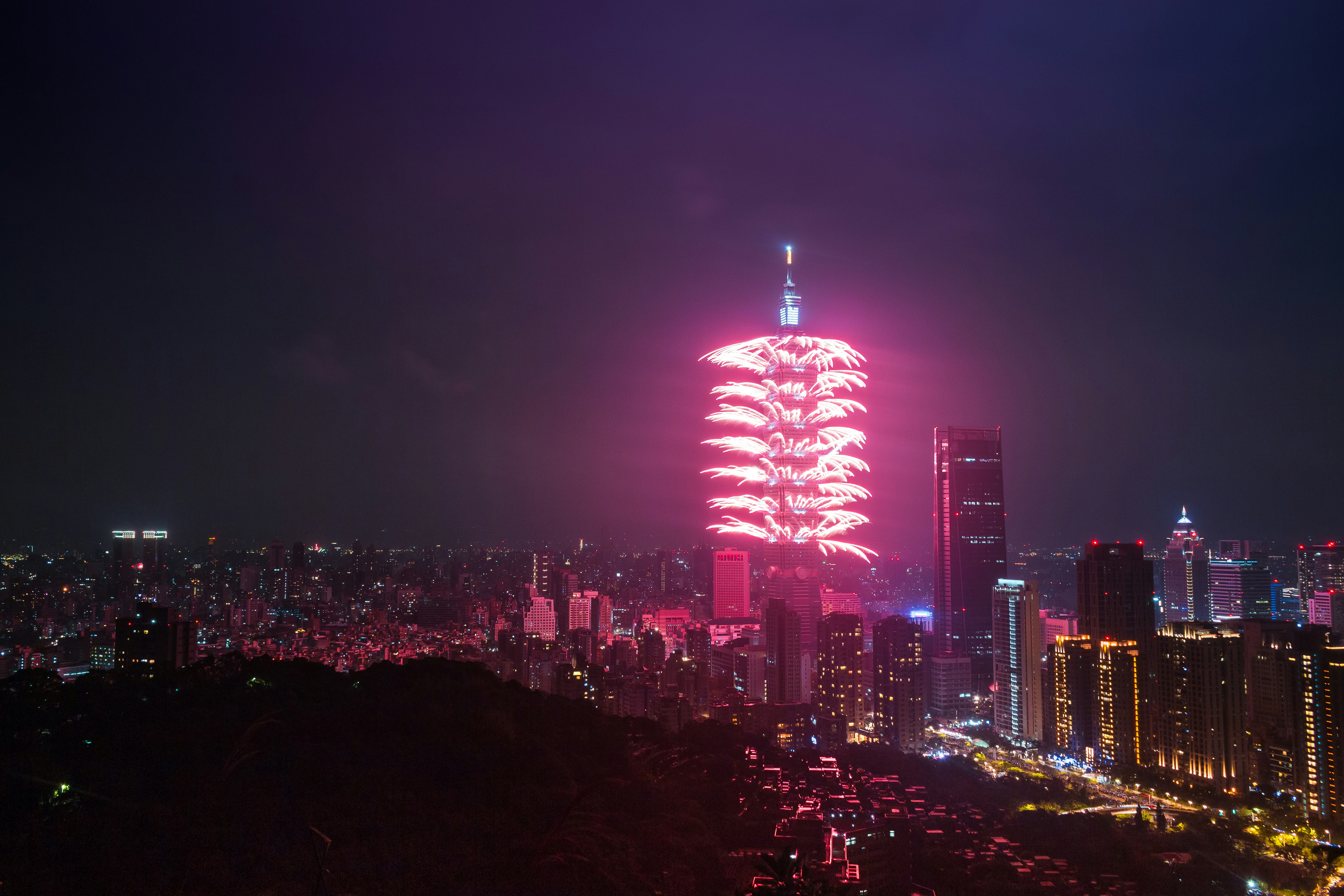 City view during nighttime - null wallpaper in 5028x3352 resolution