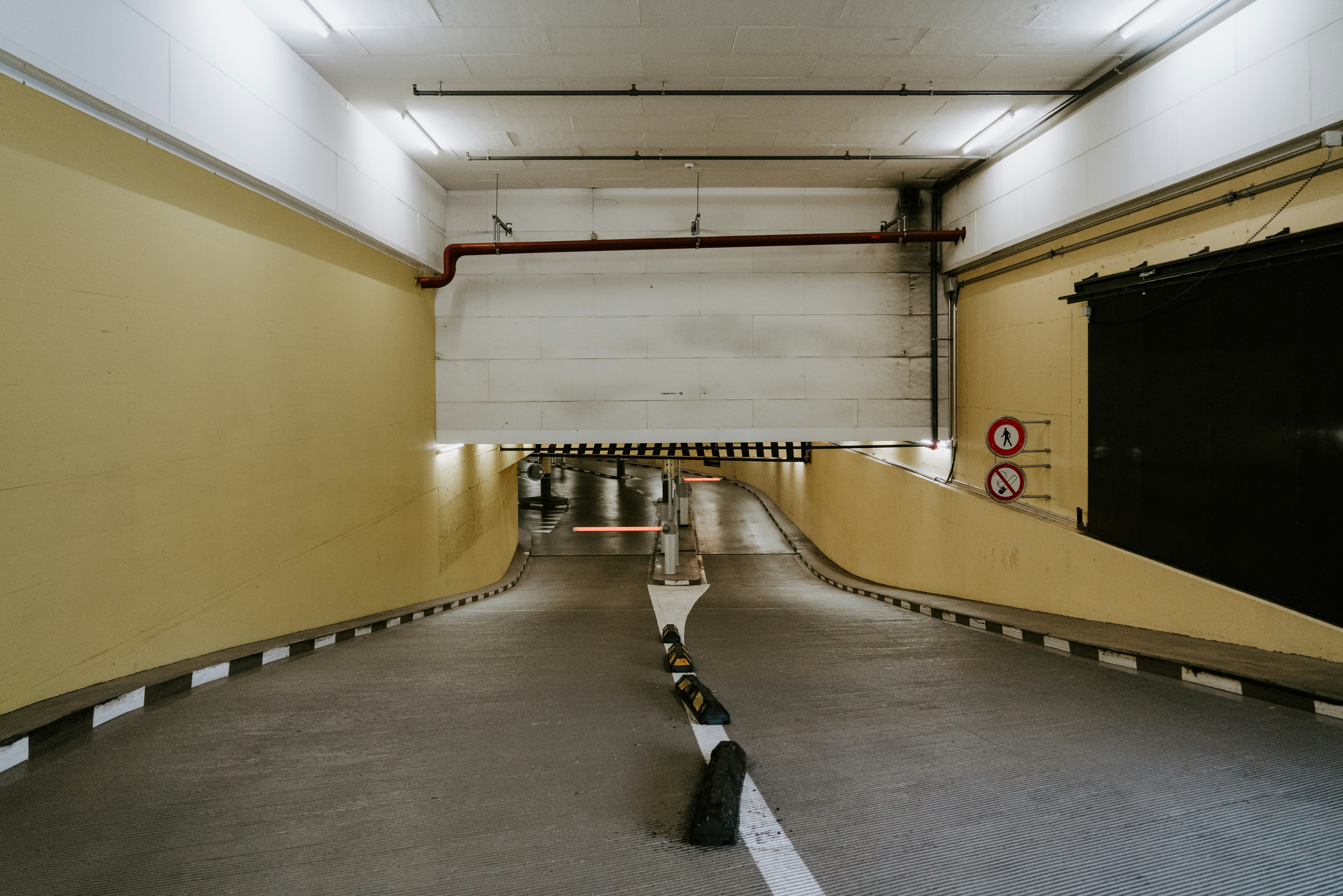 Underground parking lot