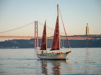 sailing fishing boat