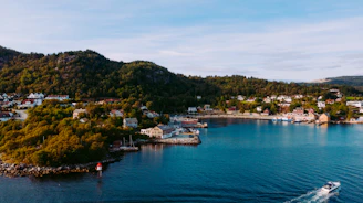 buildings on island during day