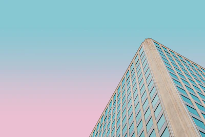close-up photography of building