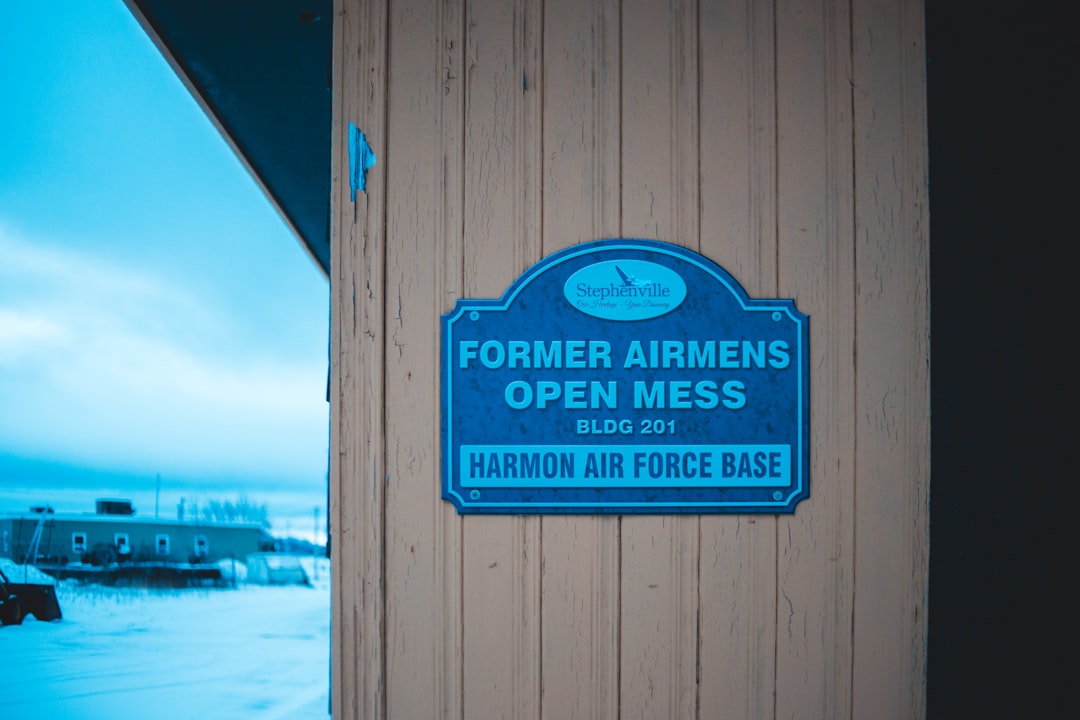 former airmens open mess signage