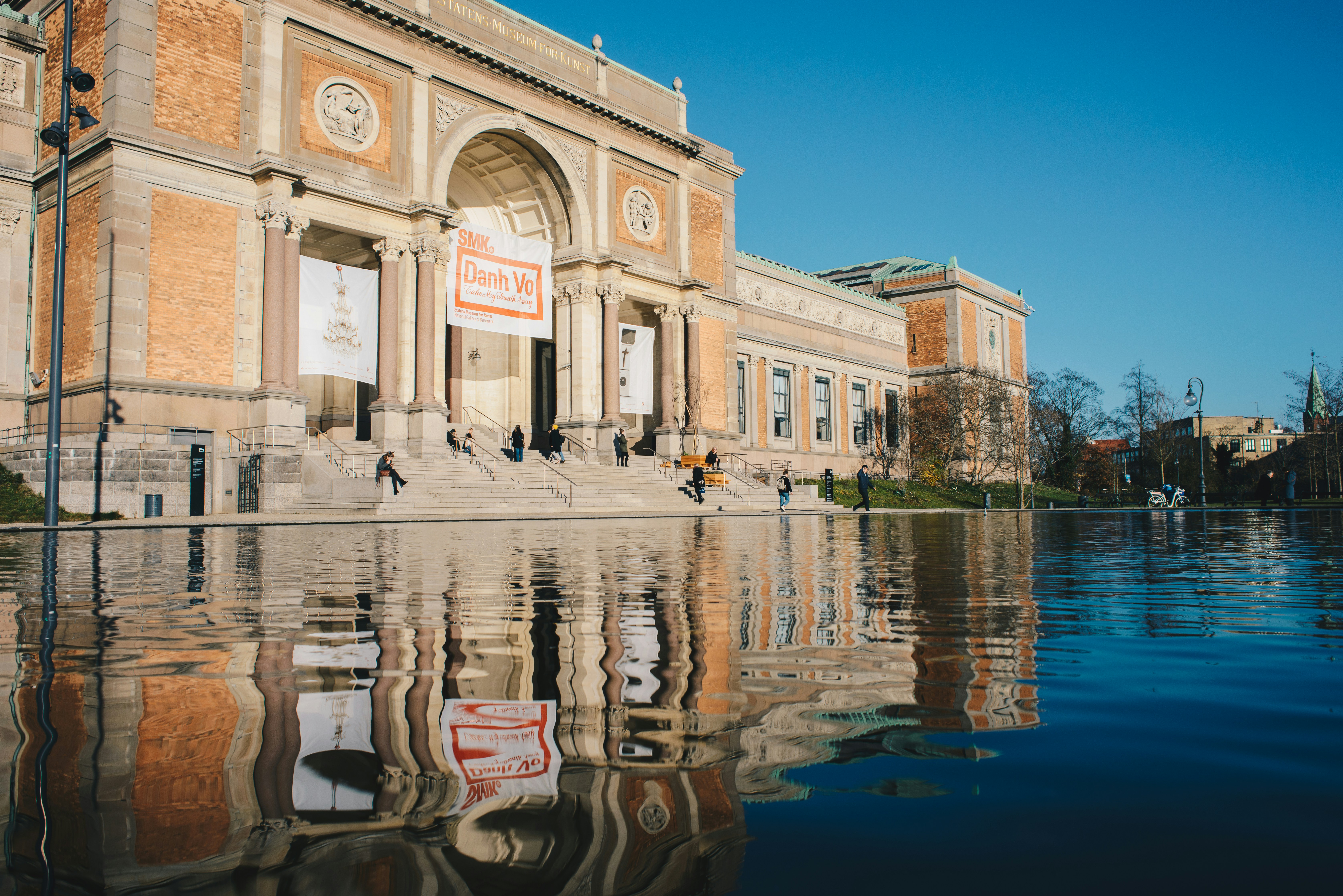 calm body of water, SMK - Statens Museum for Kunst (National Gallery of Denmark) in Copenhagen