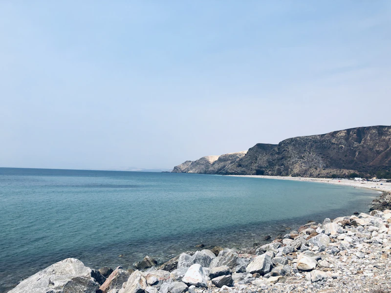 Sea and coastal cliffs at Rapid Bay, South Australia