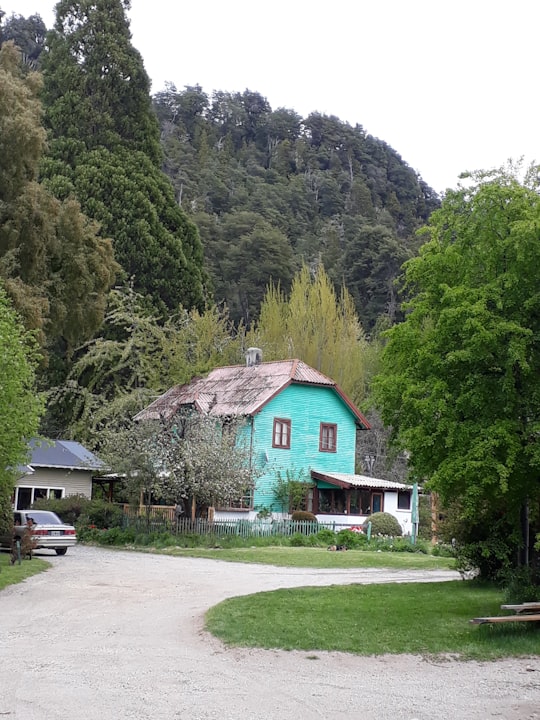 green and brown house in Colonia Suiza Argentina