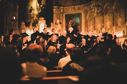 group of person performing indoors
