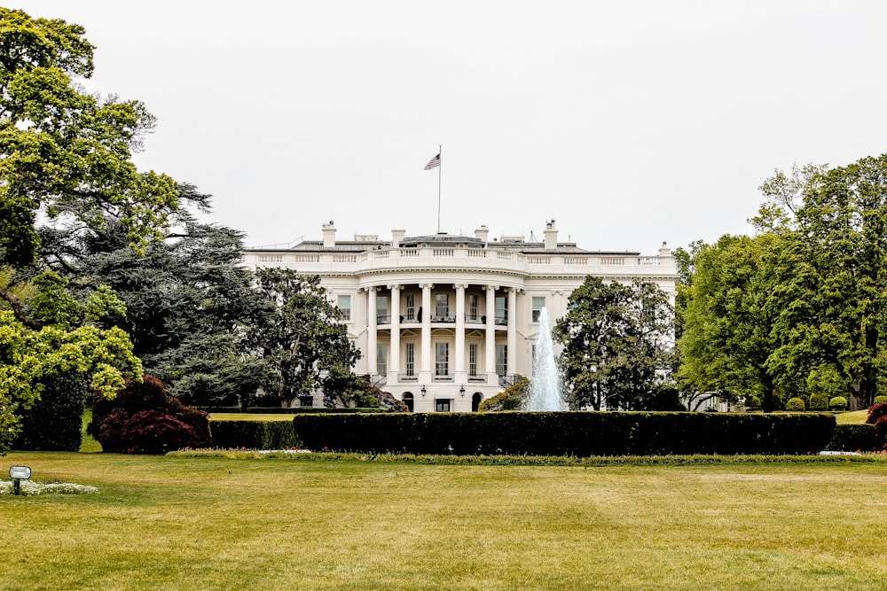 Architekturfotografie des Weißen Hauses