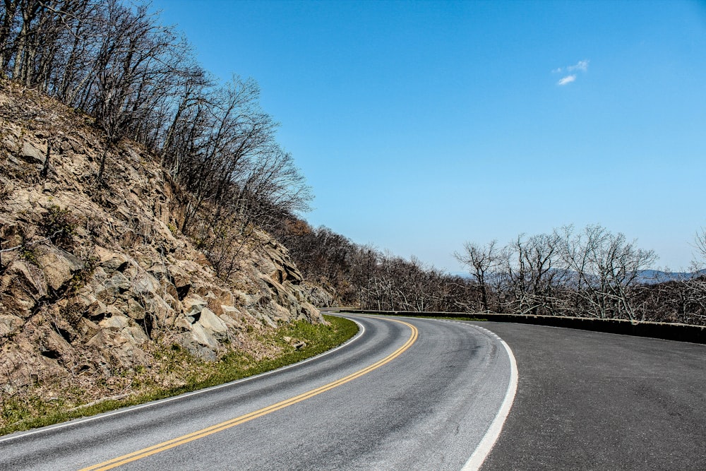 Slight Bend Curve Road Image & Photo (Free Trial)