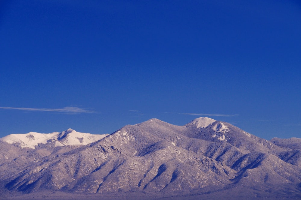 landscape photography of mountain