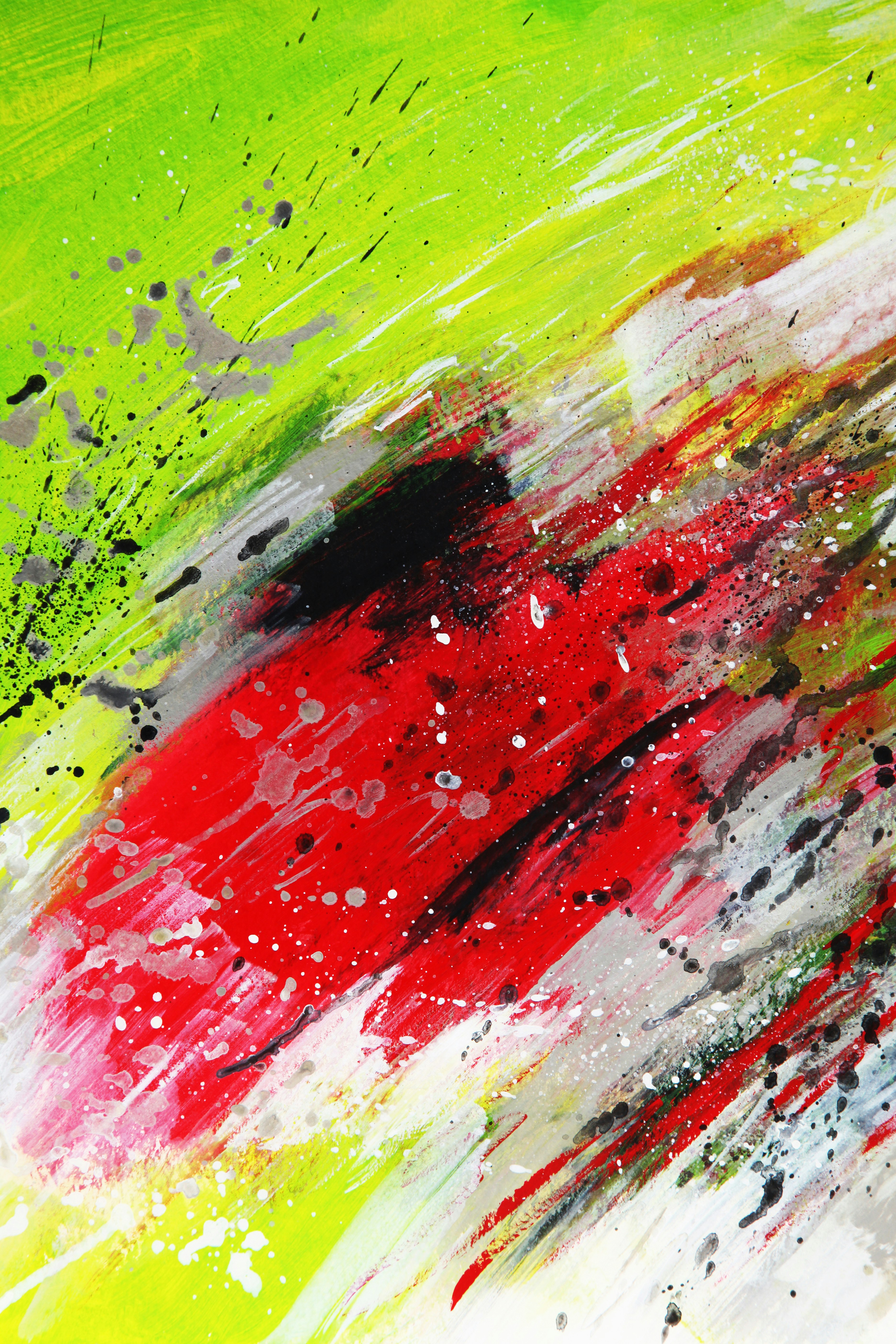 multicolored abstract painting