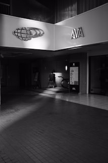 A friendly Ava Signs team member assisting a customer with sign options in a bright, modern office.