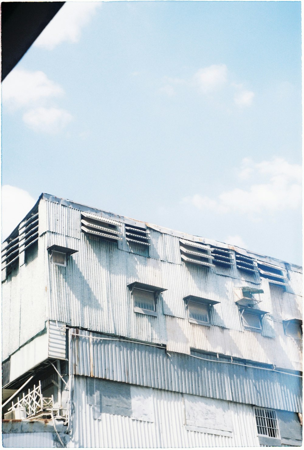 white concrete building