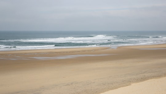 crashing waves in Soulac-sur-Mer France