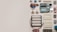 A collection of electronic components including an Arduino board, breadboards, batteries, potentiometers, and various sensors arranged neatly on a flat surface.