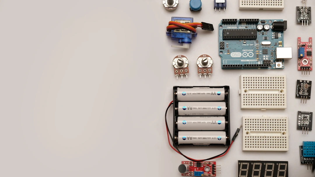 electronics components for Arduino project