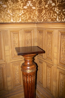 A finished object displayed on a pedestal, showcasing the perfect details and craftsmanship.